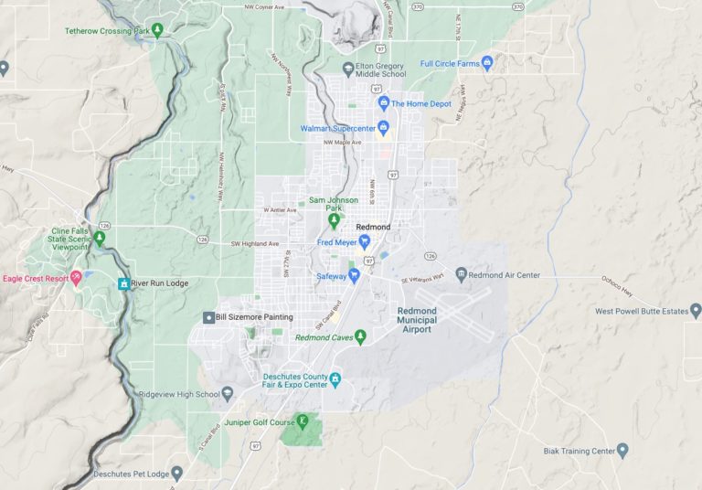 Redmond, Oregon - Key Properties Oregon