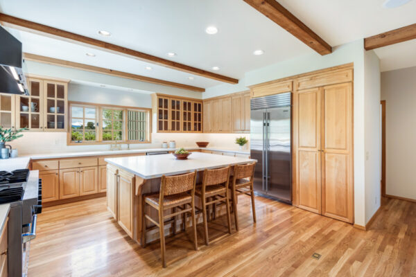 Kitchen in the Stunning 40-Acre Tumalo Estate in Bend, Oregon